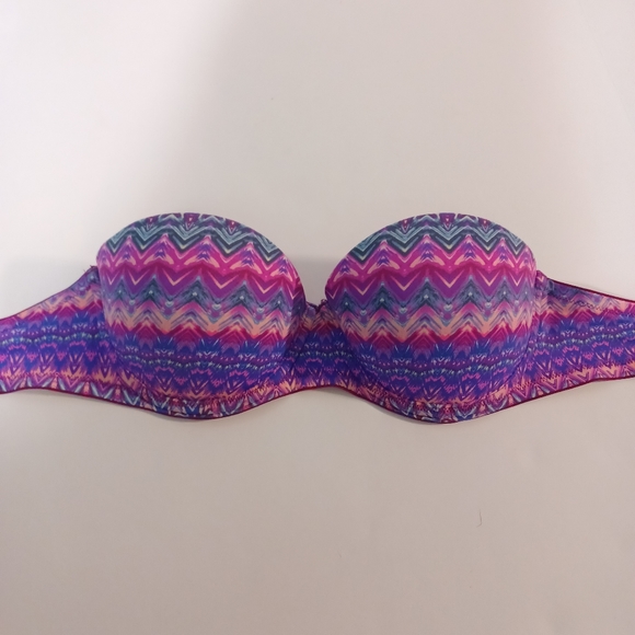 EUC - PINK by Victoria's Secret Strapless Bra Size 32 B - Picture 2 of 11